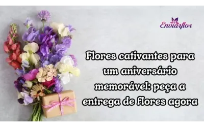 Flores cativantes para um aniversário memorável: peça a entrega de flores agora