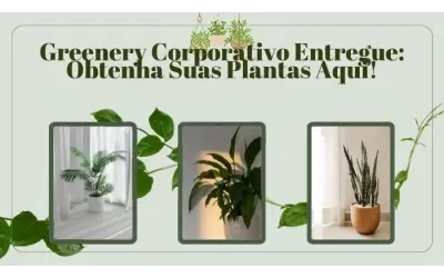 Greenery Corporativo Entregue: Obtenha Suas Plantas Aqui!