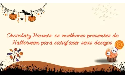 Chocolaty Haunts: os melhores presentes de Halloween para satisfazer seus desejos