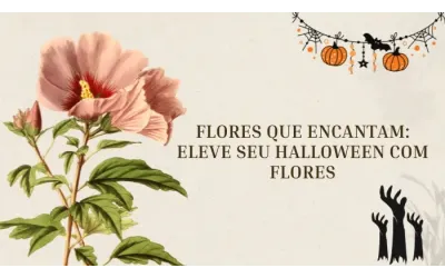 Flores que encantam: eleve seu Halloween com flores