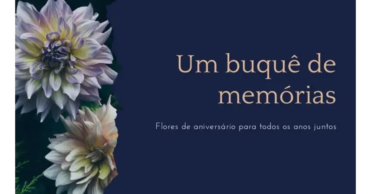 Um buquê de memórias: flores de aniversário para todos os anos juntos