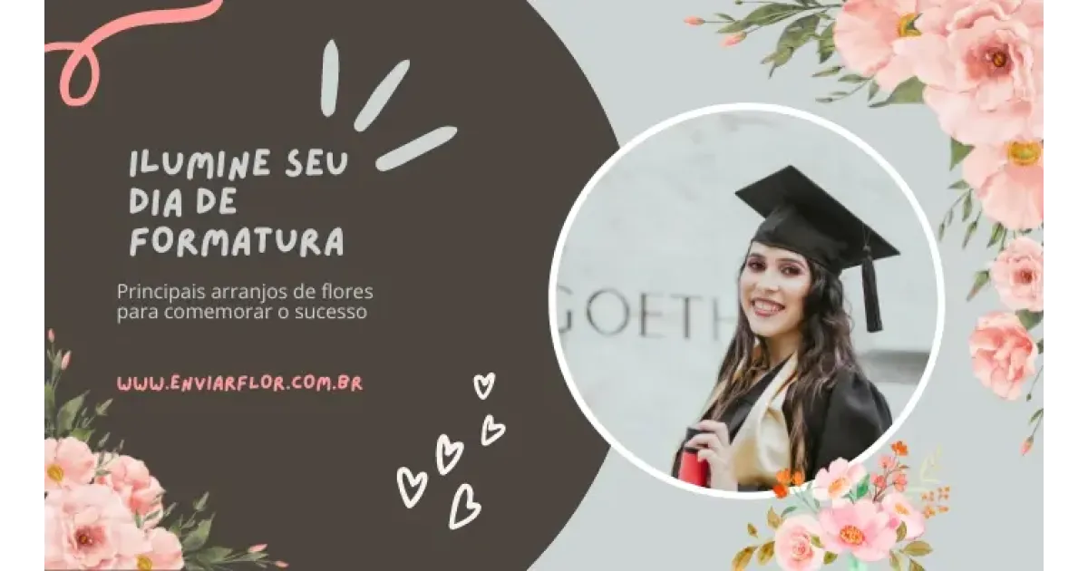 Felicidades de formatura: enviando presentes de chocolate para comemorar marcos