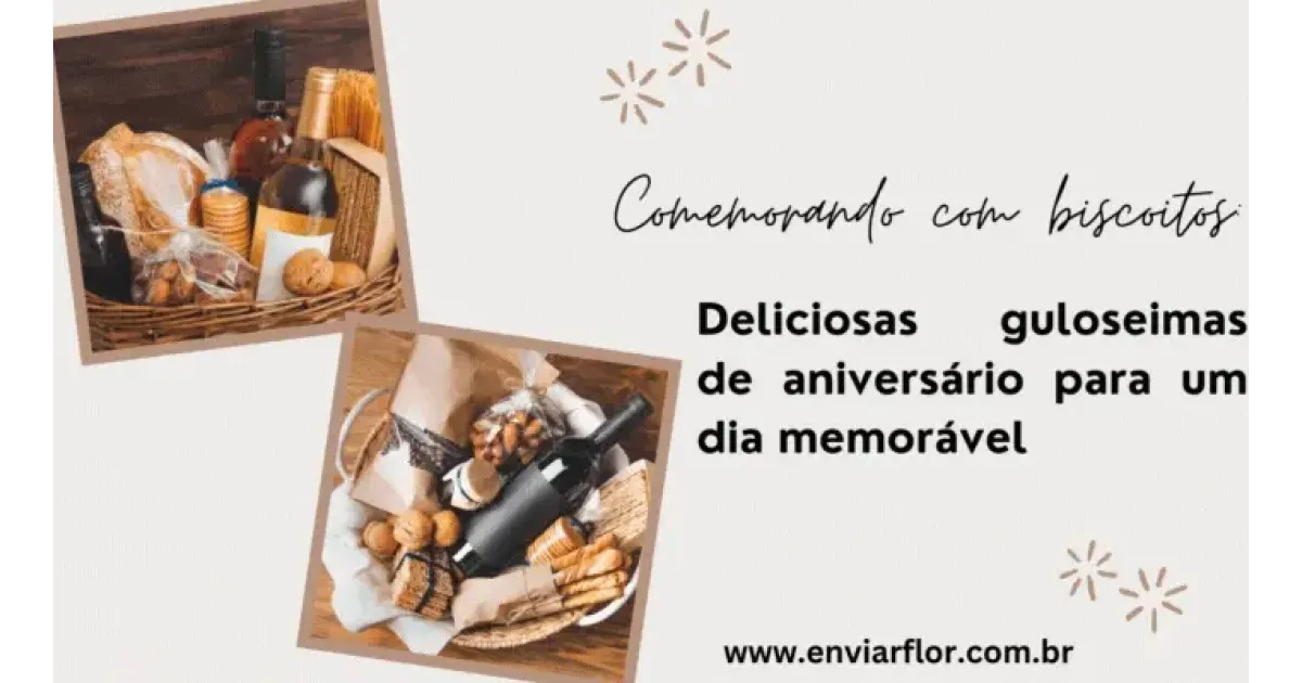 Comemorando com biscoitos: deliciosas guloseimas de aniversário para um dia memorável