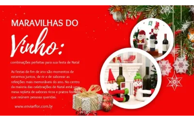 Maravilhas do vinho: combinações perfeitas para sua festa de Natal
