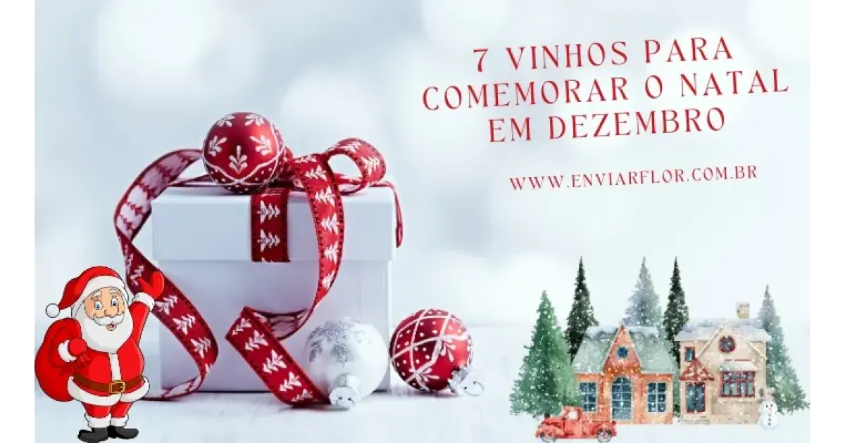 7 vinhos para comemorar o Natal em dezembro