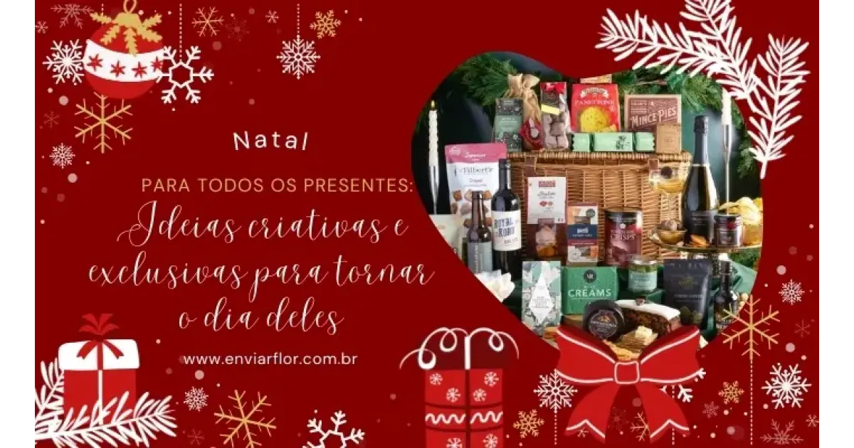 Natal para todos os presentes: ideias criativas e exclusivas para tornar o dia deles