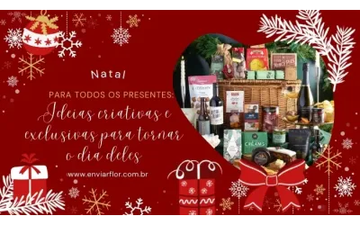 Natal para todos os presentes: ideias criativas e exclusivas para tornar o dia deles