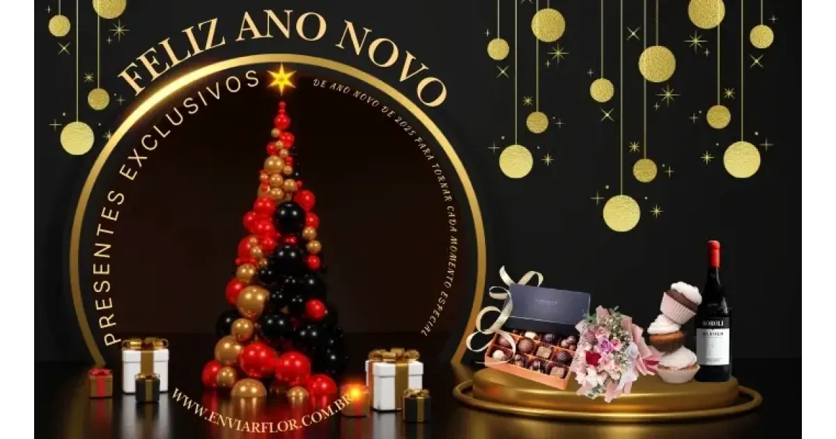 Presentes exclusivos de Ano Novo de 2025 para tornar cada momento especial