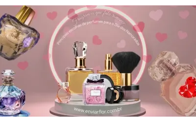 Fragrância que fala romance: principais escolhas de perfumes para o Dia dos Namorados