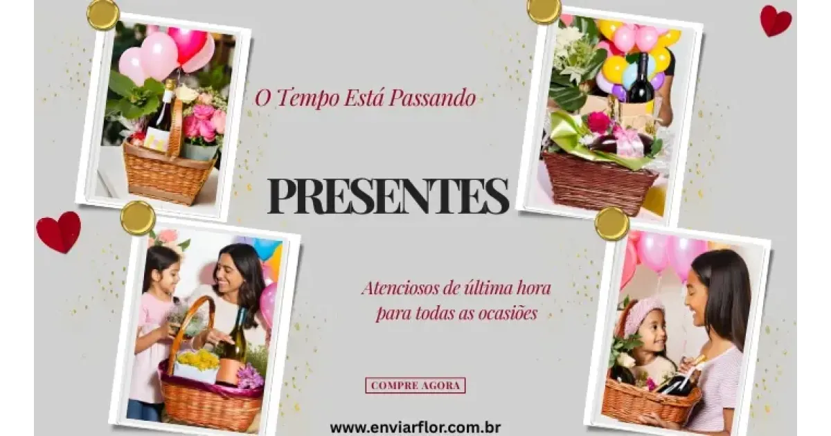O tempo está passando: presentes atenciosos de última hora para todas as ocasiões
