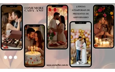 Comemore cada ano: 5 ideias atemporais de presentes de aniversário