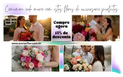 Comemore cada marco com estas flores de aniversário perfeitas