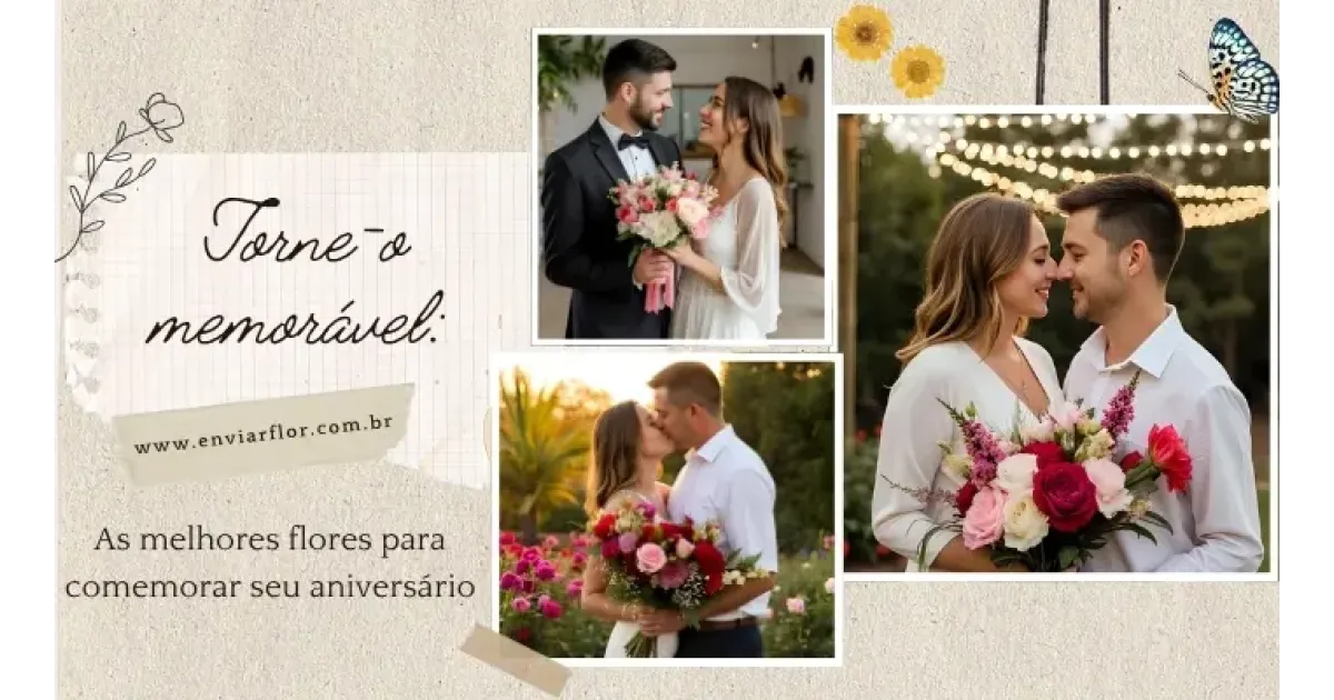 Torne-o memorável: as melhores flores para comemorar seu aniversário