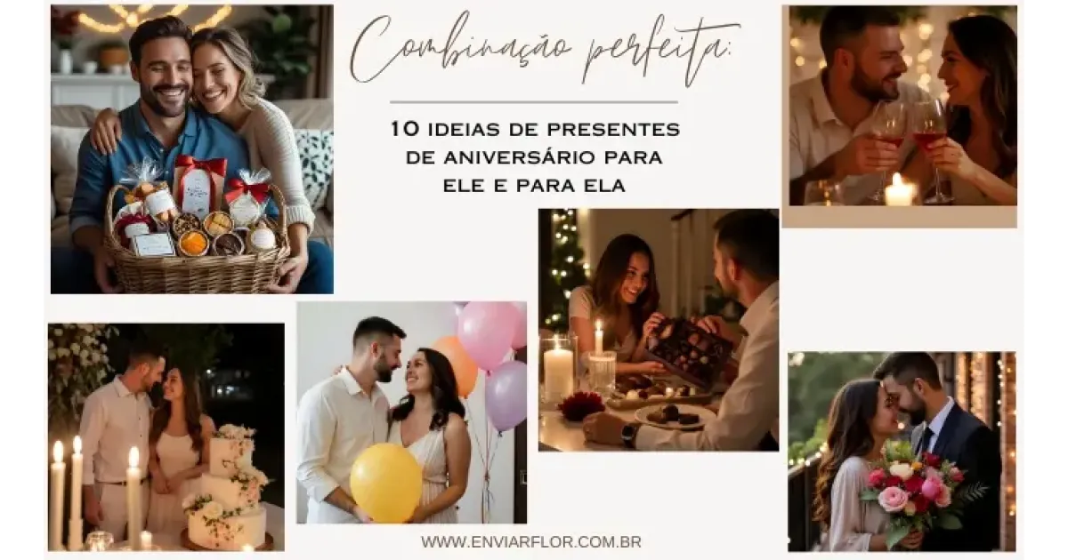 Combinação perfeita: 10 ideias de presentes de aniversário para ele e para ela