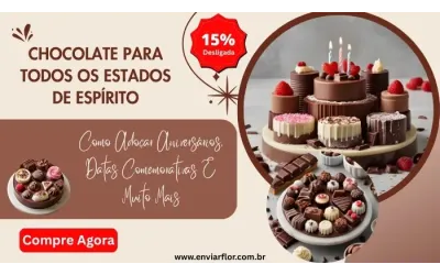 Chocolate para todos os estados de espírito: como adoçar aniversários, datas comemorativas e muito mais