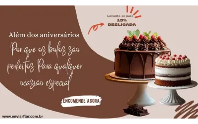 Além dos aniversários: por que os bolos são perfeitos para qualquer ocasião especial