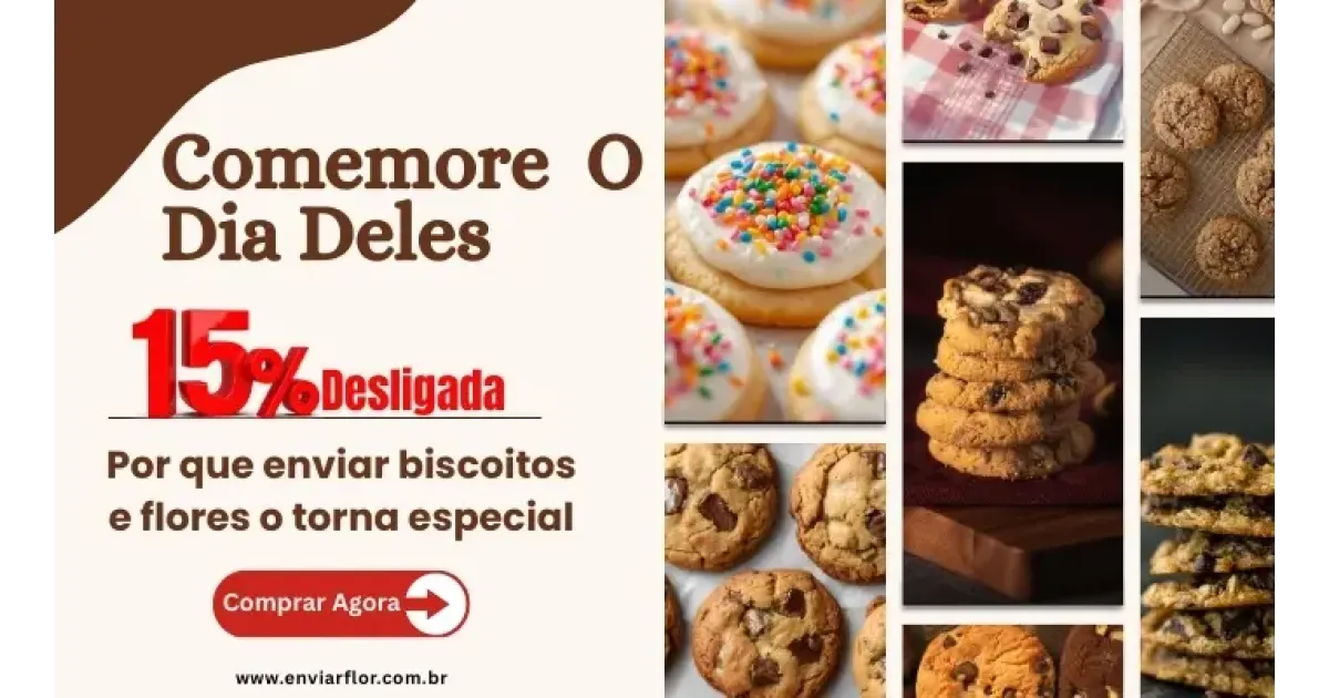 Comemore o dia deles: por que enviar biscoitos e flores o torna especial