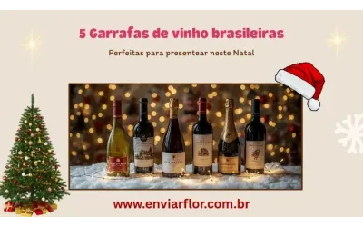 5 garrafas de vinho brasileiras perfeitas para presentear neste Natal