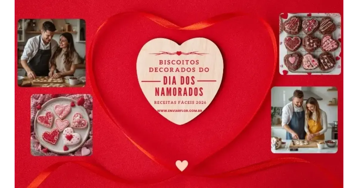 Biscoitos Decorados do Dia dos Namorados: Receitas Fáceis 2026