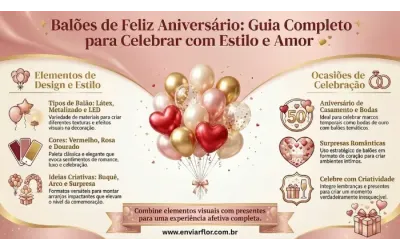 Balões de Feliz Aniversário: O Guia Definitivo para Celebrar com Estilo e Amor