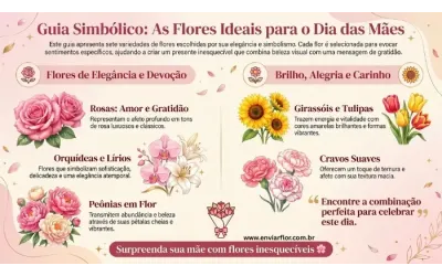 Melhores Flores para o Dia das Mães que Toda Mãe Vai Adorar