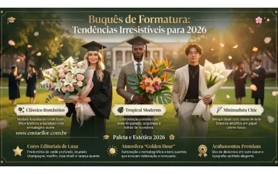 Buquês de Flores para Formatura que Todo Formando Vai Amar em 2026