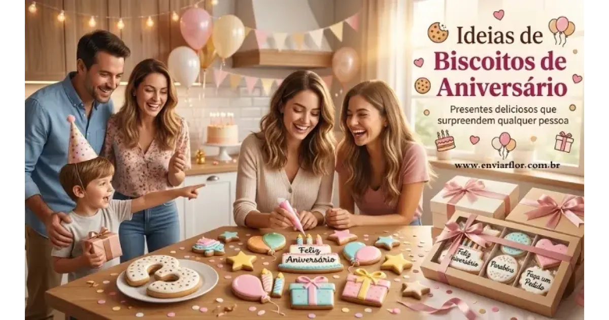 Ideias de Happy Birthday Cookies que Vão Surpreender Qualquer Pessoa