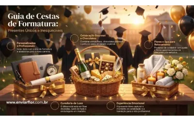 Presentes Únicos de Formatura: Guia das Melhores Cestas