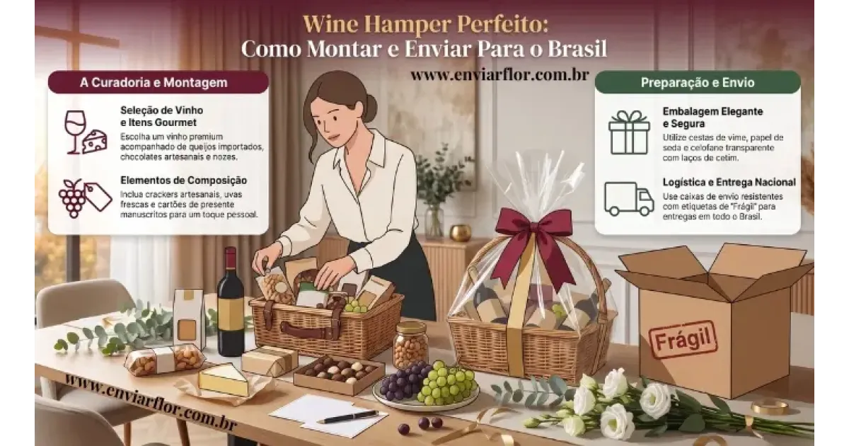 Wine Hamper Perfeito: Como Montar e Enviar Para o Brasil