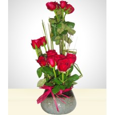 Inspiração: Arranjo de 15 Rosas