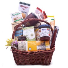 Cesta de presentes Treats pensativo