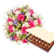 Princesa Rosa com Chocolates