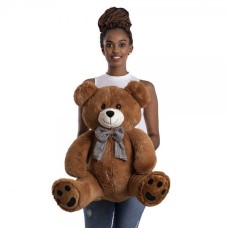 Urso de pelúcia sentado de 60 cm - Xavier Brown