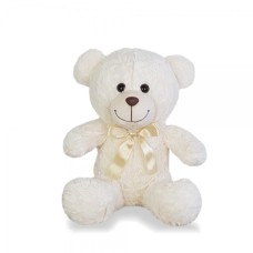 Urso de pelúcia 23 cm - Niche M - Decoração para quarto de bebê cor pêssego