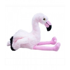 Flamingo de pelúcia Jolie rosa, 42 cm