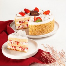 BOLO DE MORANGO 2 KG