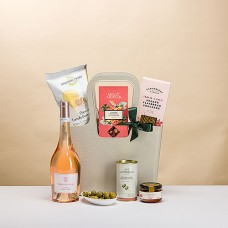 Bolsa de piquenique gourmet para vinho rosé