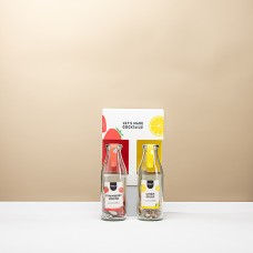 Kit de presente para coquetéis: Mojito de morango e Limoncello