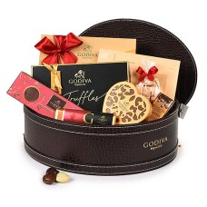 Cesta de casamento luxuosa da Godiva