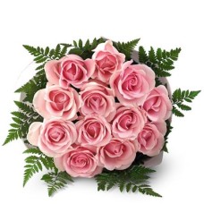 12 Rosas Cor-de-Rosa