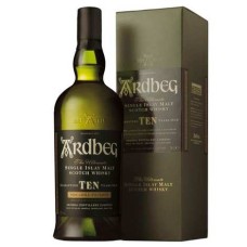 Ardbeg Ten Whisky - 10 anos de single malte - 46%