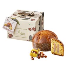 Panetone com castanhas cristalizadas