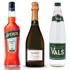 Kit para coquetel Aperol Spritz
