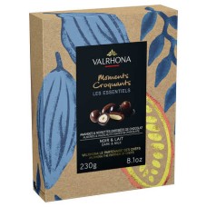 Amêndoa e avelã com chocolate ao leite e amargo Grand Cru - Valrhona