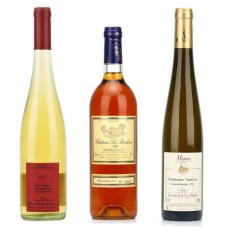 Coleção de vinhos de colheita tardia