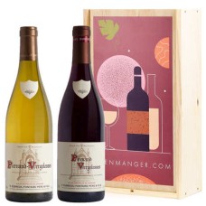 Conjunto de presente "Escale a Pernand-Vergelesses" com 2 vinhos da Borgonha