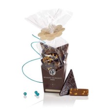 Buquê de chocolates meio amargos e ao leite