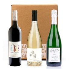 Caixa com 3 vinhos da Nature Wines