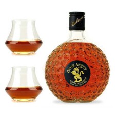 Garrafa Old St Andrews Clubhouse 40% e seus 2 copos.