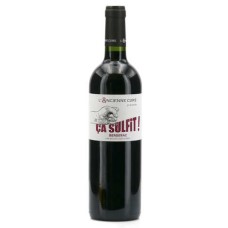 Vinho tinto orgânico e sem adição de sulfitos 'Ca Sulfite'
